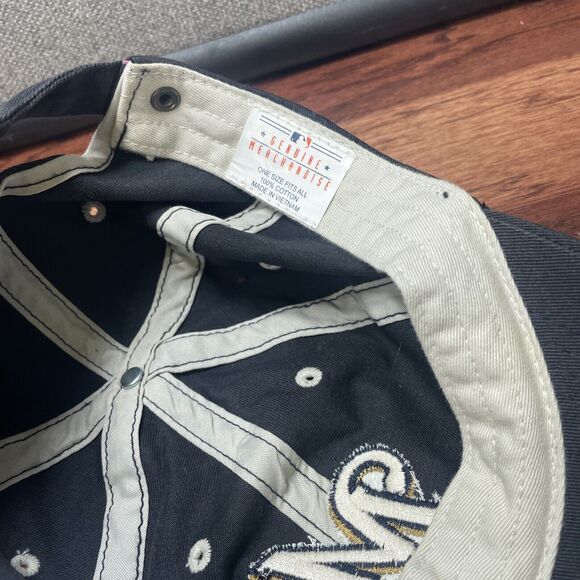 Milwaukee Brewers MLB Hat Cap Navy Blue Fan Favorite Baseball Team Major League - Picture 5 of 6
